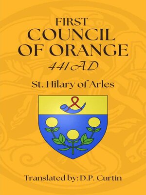 cover image of First Council of Orange